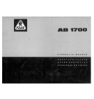Atlas AB 1700 Parts Catalog